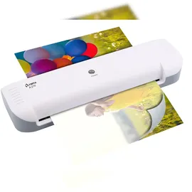 Olympia 4 in 1 Laminierset mit Laminiergerät A210 Laminierfolien Eckenrunder Schneidegerät