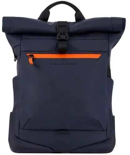 Piquadro Corner Daypack 42 cm Laptopfach  blau
