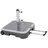 Doppler Rollsockel 50 kg Aluminium Grau