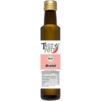 Tasty Pott Bio Bratöl (kaltgepresst) 0,5L Öl zum Kochen und Braten Oil