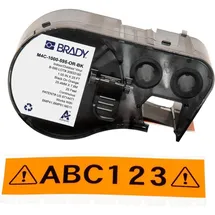 Brady BMP41/BMP51/M511 Label M4C-1000-595-OR-BK