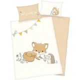 Herding babybest® Wendebettwäsche Waldfreunde Baumwoll Renforcé Einzelbett, 2tlg.