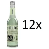 12 Flaschen a 0,33l Cucumis Gurkenlimonade 3,96l inkl. MEHRWEG 0,96€