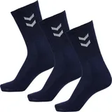 hummel Basic Socken 3 Paare Blau 41-45