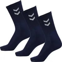 hummel Basic Socken 3 Paare Blau 41-45