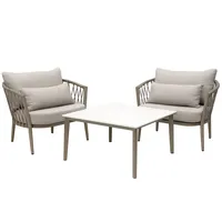 Osoltus "osoltus Vienna Lounge Gartenmöbel 2 Sessel und 1