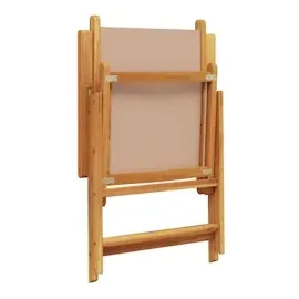 vidaXL Gartenstuhl 70 x 70 x 24 cm taupe 2 St.