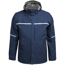QUALITEX HIGH QUALITY WORKWEAR Hardshelljacke RESIST marine Herren: XL