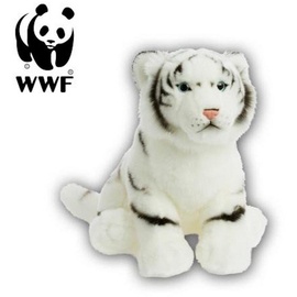 WWF Plüschtier Weißer Tiger (30cm) lebensecht Kuscheltier Stofftier Raubkatze