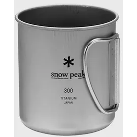 Snow Peak Titanium Single Wall Becher 0,45 l Blau