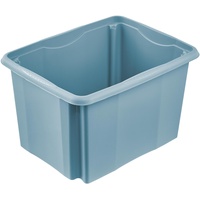 KEEEPER Aufbewahrungsbox Emil, 30 Liter, nordic-blue Material: PP, Dreh-/Stapelbox,
