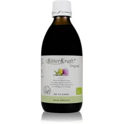 Bitterkraft Original Bitterstoffe - Tropfen nach Hildegard von Bingen - hochdosiert - Bio zertifiziert- Hergestellt in Deutschland (200ml)