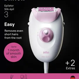 Braun Silk-épil 3 SE3-031 rosa/pink