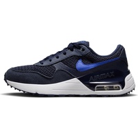 Nike Air Max SYSTM (Gs) Sneaker, Obsidian Hyper Royal White White, 38.5 EU