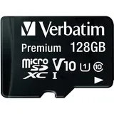 Verbatim microSDXC 128GB Class 10 + SD-Adapter