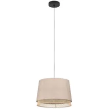 EGLO Tabley Schwarz Ø 38 cm x 110 cm 1-flammig