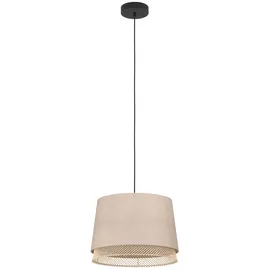 EGLO Tabley Schwarz Ø 38 cm x 110 cm 1-flammig