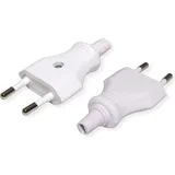 Bachmann Euroflachstecker ws, m.Schraubanschl. 900.003