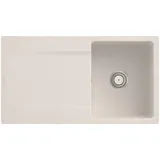 Villeroy & Boch Siluet 50 flat crema + Handbetätigung