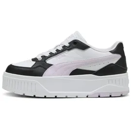 Puma Damen Karmen II Idol Sneaker White-Lilac Frost Black, 37.5 EU