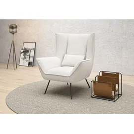 Home Affaire Sessel HOME AFFAIRE "Kilrea Relaxsessel, Ohrensessel", weiß, B:90cm H:112cm T:94cm, 95% Polyester, 5% Nylon, Sessel, Sessel, Extra hohe Rückenlehne