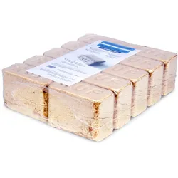 Sägewerk Mladec am Mähren 10 kg | Buchenholz-Briketts | 7% Feuchtigkeit | 100% ohne Rinde
