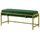 Möbel Kraft Polsterbank Grün 100 x 45 x 35 cm