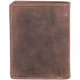 Urban Bull Leder Börse Hochformat Unisex Geldbörse tan