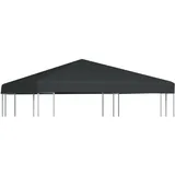vidaXL Pavillondach 310 g/m2 3x3 m Grau