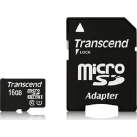 Transcend microSDHC Class 10 UHS-I + SD-Adapter