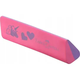 Faber-Castell Dreieckiger Radiergummi Einhorn lila/pink