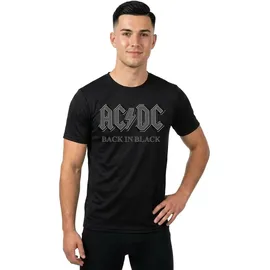 MERCHCODE ACDC Back In Black T-Shirt schwarz S