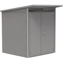 Biohort AvantGarde A1 1,8 x 1,8 m quarzgrau-metallic Doppeltür