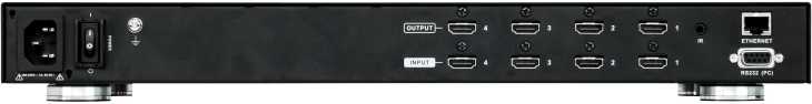 Preisvergleich Produktbild ATEN VM5404H 4x4-HDMI-Matrix-Switch mit Skalierfunktion