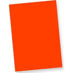 TATMOTIVE Neonpapier Extrem Grell NEON Rot 250 Blatt DIN A4, 80 g/qm Briefpapier, Leuchtpapier Party Deko Bastel Papier