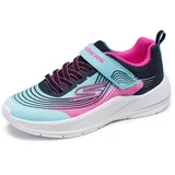 SKECHERS Microspec Advance Aqua Mesh / Purple Trim 35