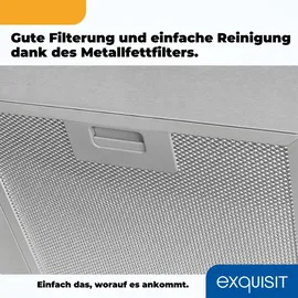Exquisit KH 90-8 Wandhaube 90 cm