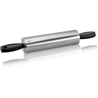 GEFU Teigroller ROTOLO Nudelholz aus Edelstahl 26 cm