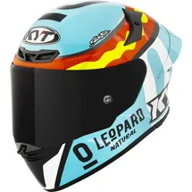KYT TT-Revo Leopard Replica rot-gelb XL