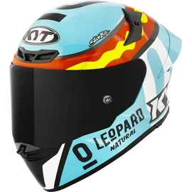 KYT TT-Revo Leopard Replica rot-gelb XL