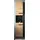 inn.furn Hochschrank 38 x 193 cm Grau/Eiche Artisan Holz