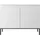 Selsey Sideboard 100 x 77 cm Weiß / Schwarz