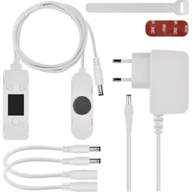 EMOS Heizung-Ventilator Starterset TRIO 3 Stück Heizgebläse inkl. Temperatursensor mit Regler Luftdurchsatz 36 m3/h pro Ventilator