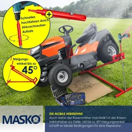 Masko Hebebühne XXL Rasentraktorheber 450 kg