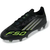 adidas F50 Pro Firm Ground Herren Core Black/Iron Met./Lemon 43 1/3