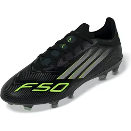 adidas F50 Pro Firm Ground Herren Core Black/Iron Met./Lemon 43 1/3