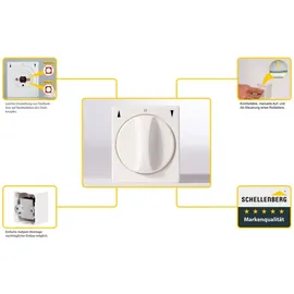 Schellenberg Rolladenschalter weiß