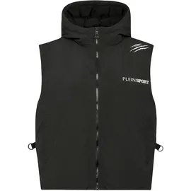 Plein Sport Weste schwarz | weiß M
