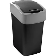 Curver Flip Bin 25 l schwarz/grau