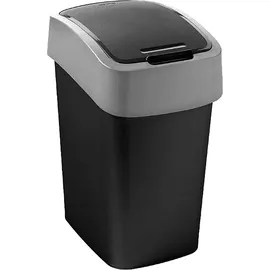 Curver Flip Bin 25 l schwarz/grau